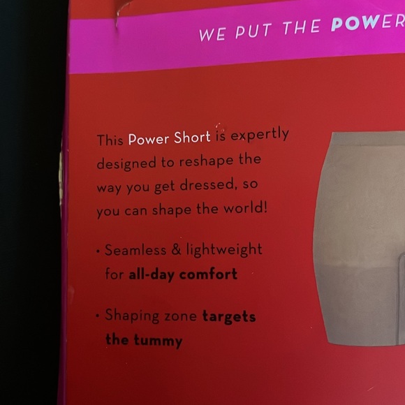 SPANX Power Short tan color - Picture 6 of 6
